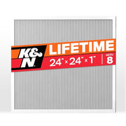 K&N 23.4" x 23.4" x 0.8" / Merv 8 / 1 Furnace Filters
