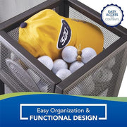 Suncast 1 Pack / Rack / Black Golf Club Organizers
