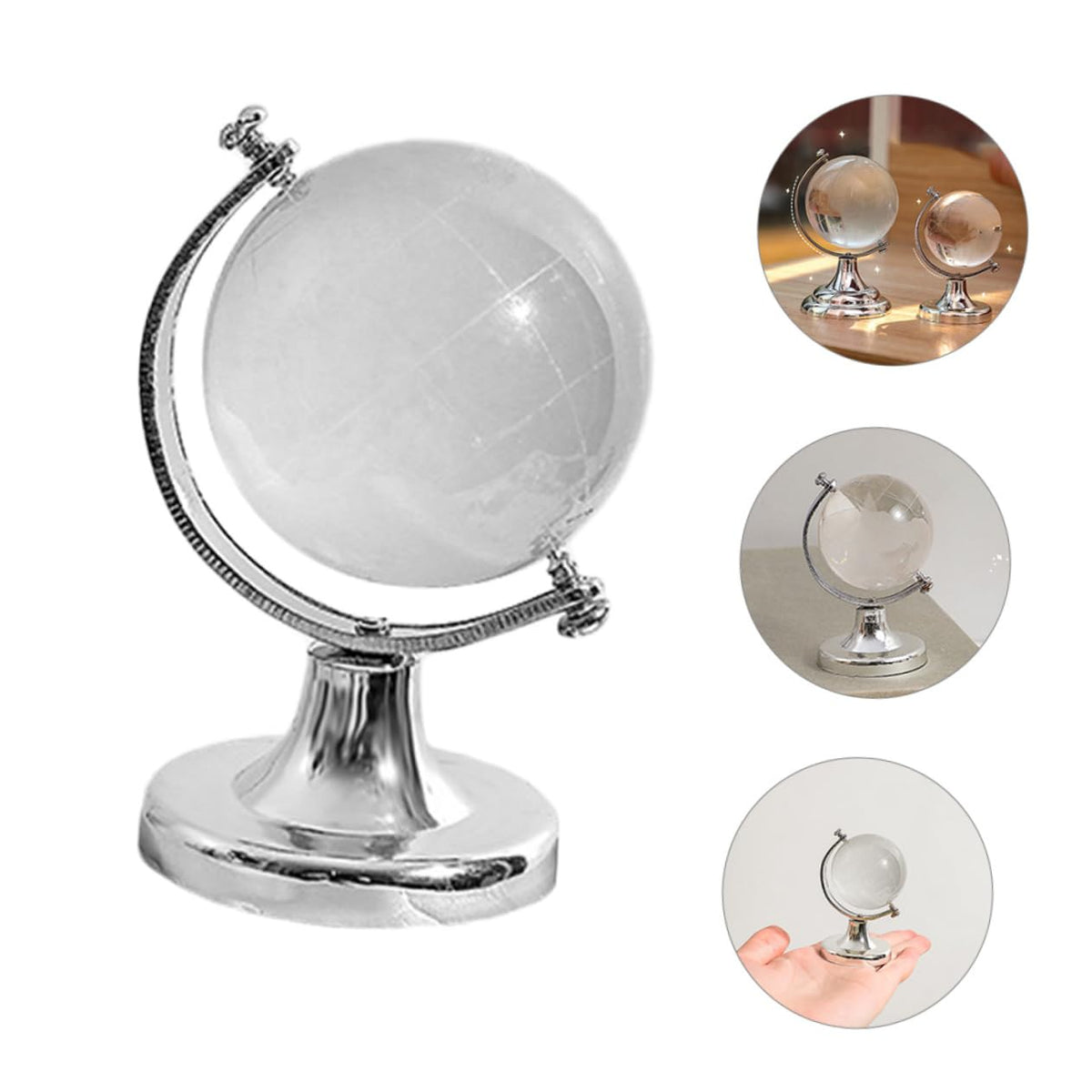 2pcs Earth Globes World Map Sphere Decorative Desktop Ornaments for for Festivals and Special Occasions Includes Solid Base for by Gogogmee – Model P37LC23R20H7C