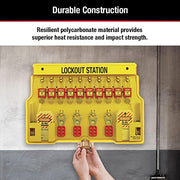 Master Lock Includes 10 Zenex Padlocks / Includes 4 Zenex Padlocks / Yellow Devices