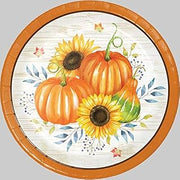 Creative Converting Happy Harvest Fall Dessert Plates, 8 ct