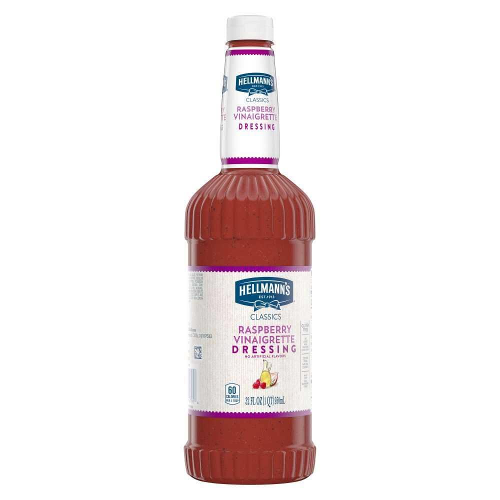 HELLMANN'S Raspberry / 32 Ounce (Pack of 6) / 1 Raspberry