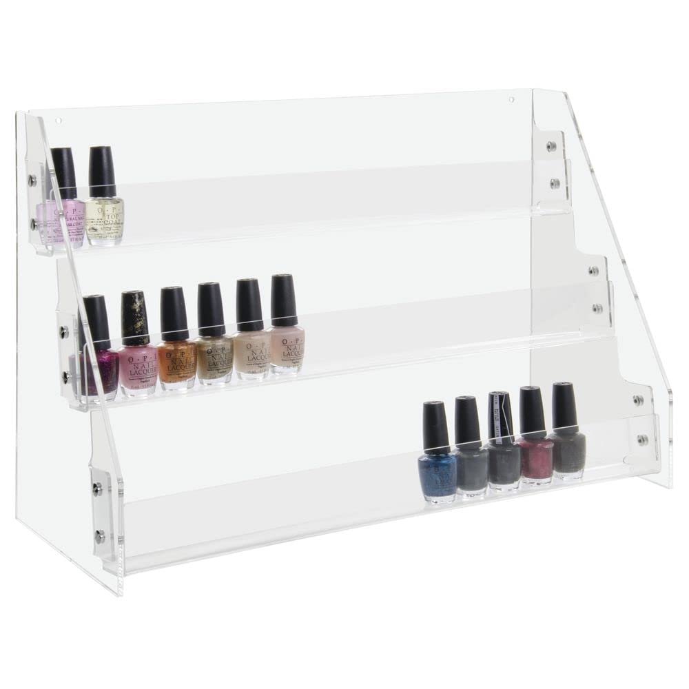 Clear Acrylic 3-Tier Card Rack by AARCO DISPLAY PRODUCTS – Acrylic, Clear, Model 1358