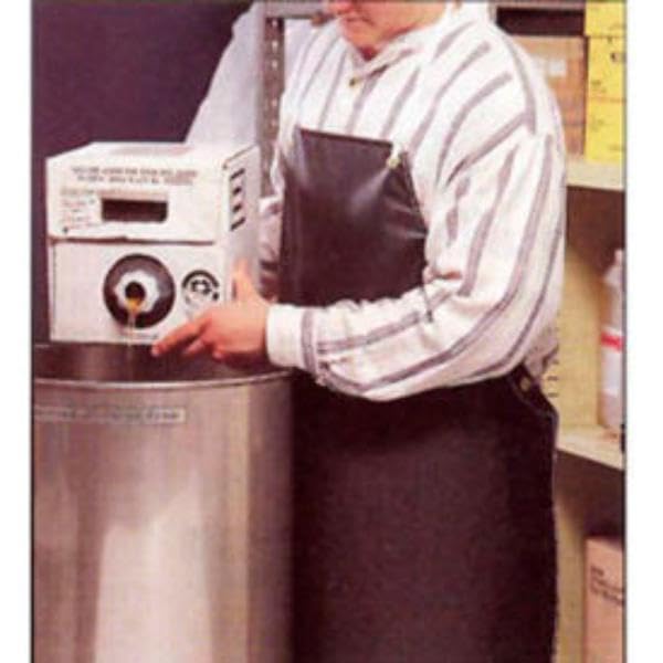 San Jamar Black / 43 x 29 Inch / Bib Aprons