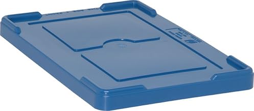 QUANTUM STORAGE SYSTEMS COV92000BL Cover for Dividable Grid Container DG92035, DG92080 and DG92060, Blue, 4-Pack