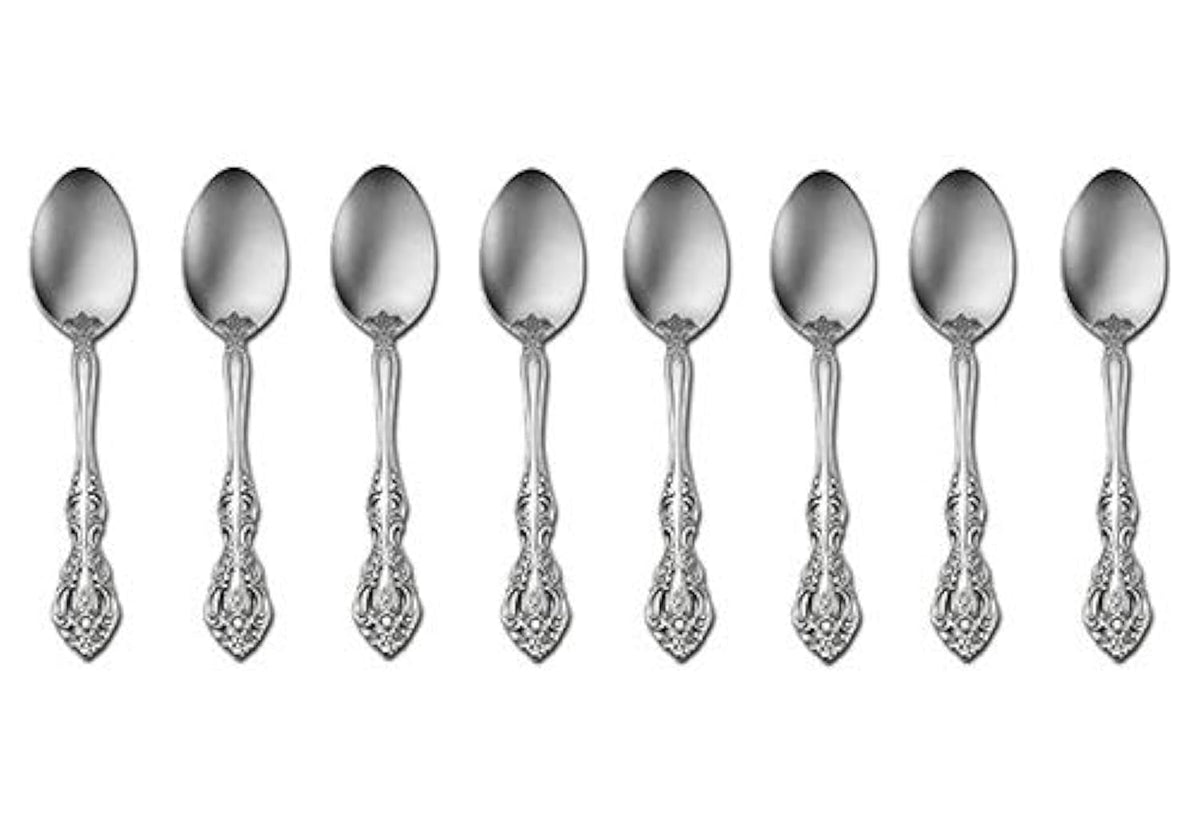 Michelangelo Teaspoon by Oneida – 6-1/8 inches, Stainless Steel, Stainless, Model NARYKXN