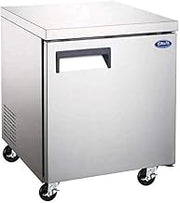 Adcraft GRUCFZ-27 Grista Single-Door Undercounter Freezer, Stainless Steel, 115v