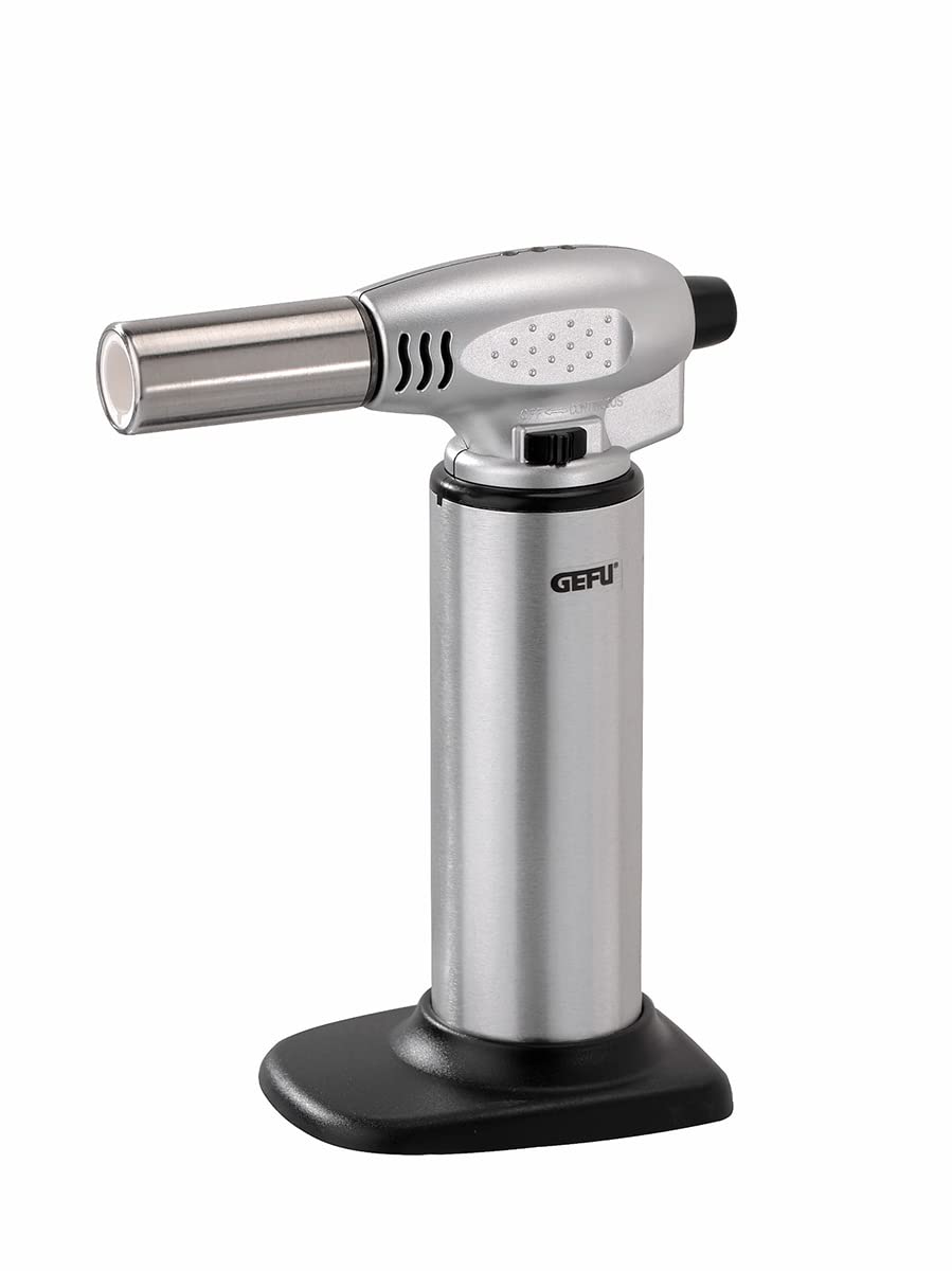 35400 Kitchen Torch by GEFU – Stainless Steel, Silver, Model GF35400