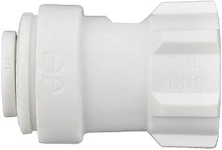 Polypropylene Faucet Connector 1/4'' x 7/16''-24 UNS, 10 Pk