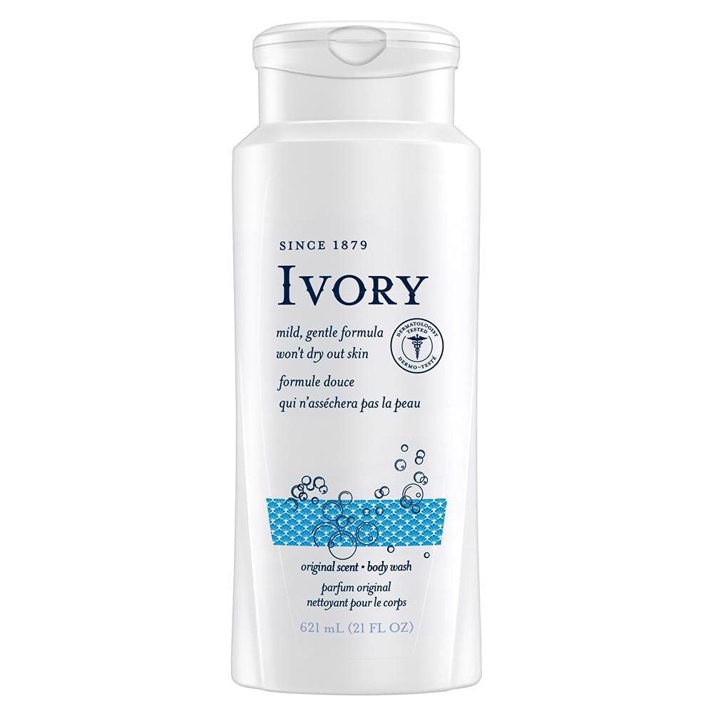 Body Wash by Ivory – 21 Fl Oz (Pack of 1), Model PG-1147