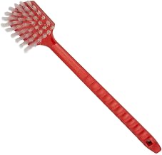 Carlisle FoodService Products High Heat Food Brush, Fryer Cleaning Brush for Kitchen and Restaurant, 20 Inches, Red