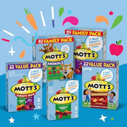 Mott's 40 Count (Pack of 4) / 1 / 4 Fruit Snacks