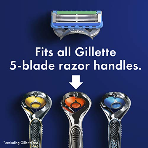 Gillette 12 Count (Pack of 2) / Blue / Fusion5 ProGlide Billboard Pack Cartridge Razors