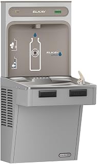 Elkay EZH2O Bottle Filling Station with Single ADA Cooler, Filtered 8 GPH Light Gray