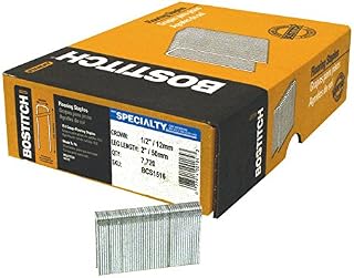 Bostitch Bcs1516 2 Inch 1/2 Inch Crown Flooring Staples (7,700 /Pk)(Sold By 2 Pack)