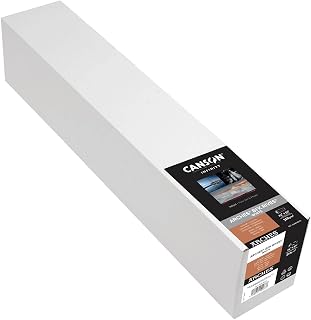 Canson Infinity Arches BFK Rives Soft Textured White Matte Inkjet Paper, 310gsm, 24" x 50', roll