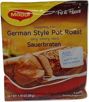 Maggi German Style Sauerbraten Pot Roast Seasoning Mix 1.76oz Pack of 3