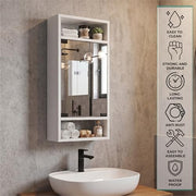 Tuhome White / Modern / 1 Medicine Cabinets