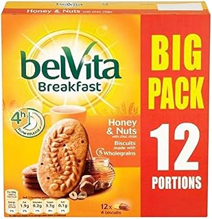 Kraft Belvita Honey & Nuts Big Pack 12 x 50g