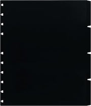 Rediform Blueline MiracleBind™ Notebook Accessory, Set of Four (4) Tabbed Indexes, Poly, 11" x 9-1/16", Black (AFA11050T)