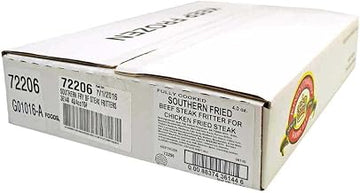 Kings Command Foods Fully Cooked Southern Fried Beef Steak Fritter, 4 Ounce -- 40 per case.