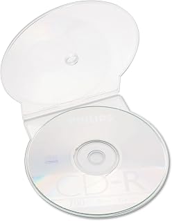 AbilityOne 7045015547681 - CD Case - Clamshell - Clear - 25 Pcs