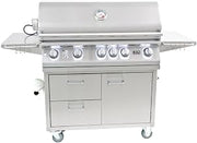 Lion 40 Inch Stainless Steel Natural Gas Grill On Cart