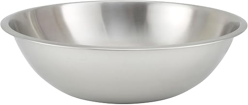 MXHV-1300 - Mixing Bowl, Shallow, Heavy-Duty Stainless Steel, 0.65mm - 13 Quart