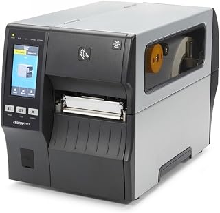 Zebra Technologies Zebra TT Printer ZT411 4, 300 dpi, Euro and UK Cord, Serial, ZT410A3-T0E0000Z (dpi, Euro and UK Cord, Serial, USB, 10/100 Ethernet, Bluetooth 4.1/MFi, USB Host, EZPL)