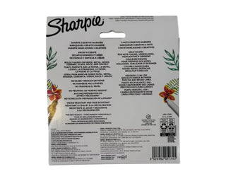Chisel Tip Assorted Creative Markers by Sharpie – 1 Count (Pack of 10), Plastic, Assorted, Pack of 10, Model 2205174