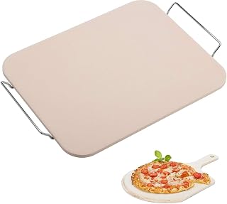 Westmark Pizza Stone Rectangular, 15" x 12", Cream