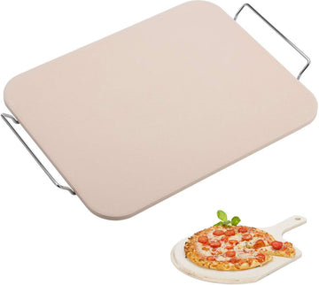 Pizza Stone Rectangular by Westmark – 15" x 12", Ceramic, Cream, Model 32422260