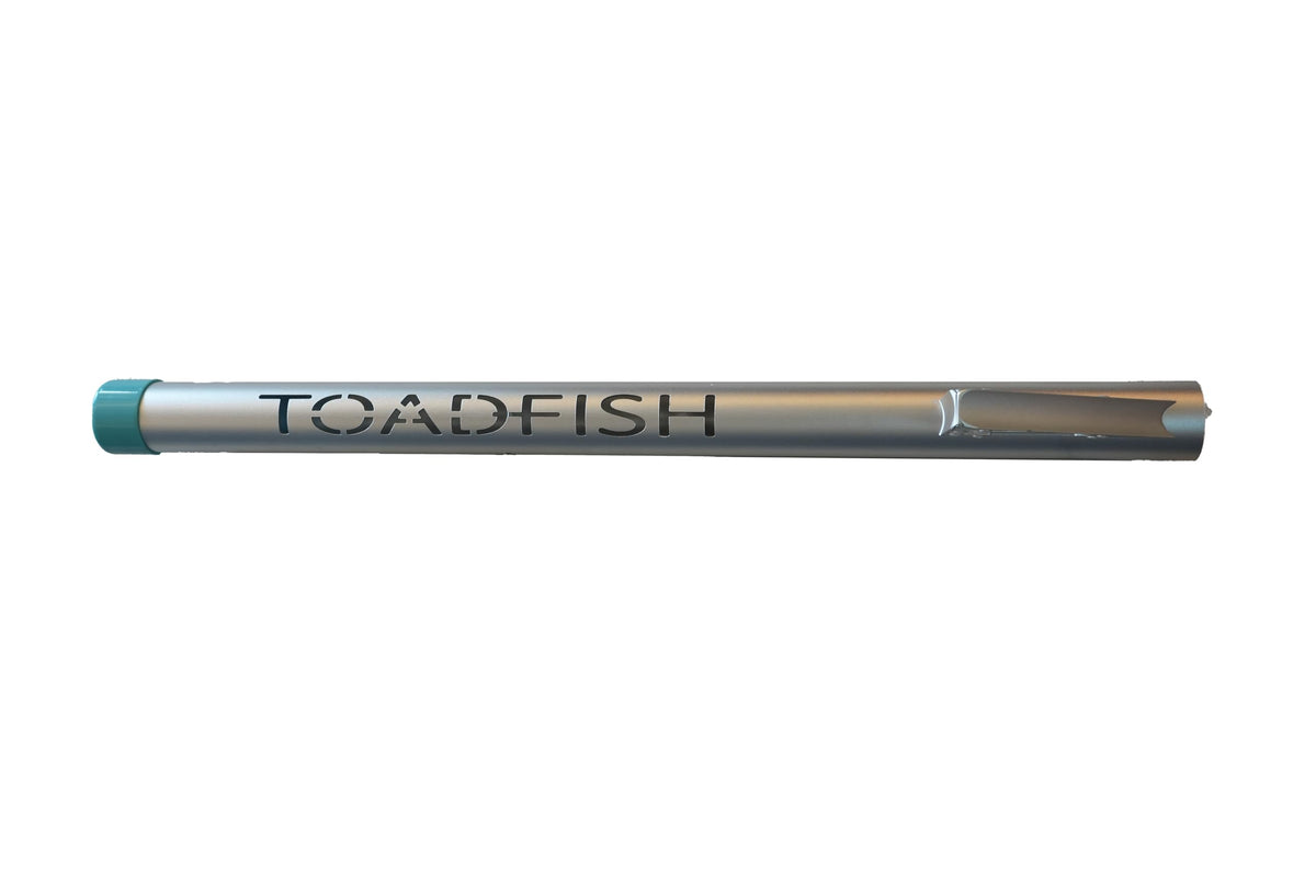 Sand Spike Rod Holder for Surf Fishing by Toadfish – Large, Stainless Steel, silver, Model 236651