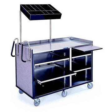 Mobile Kiosk by Lakeside – Stainless Steel, Model 68010GS