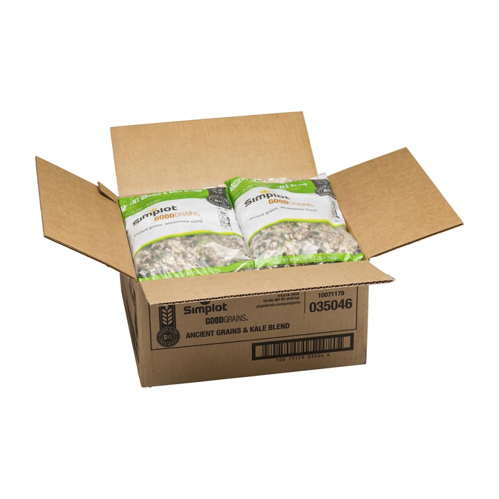 Good Grains Ancient Grain and Kale Blend by Simplot – Pack of 6