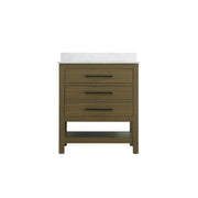 Karson Bathroom Vanity Chestnut Brown by Lighting Design – Wood, Chestnut Brown, Model VF60530MCB-BS