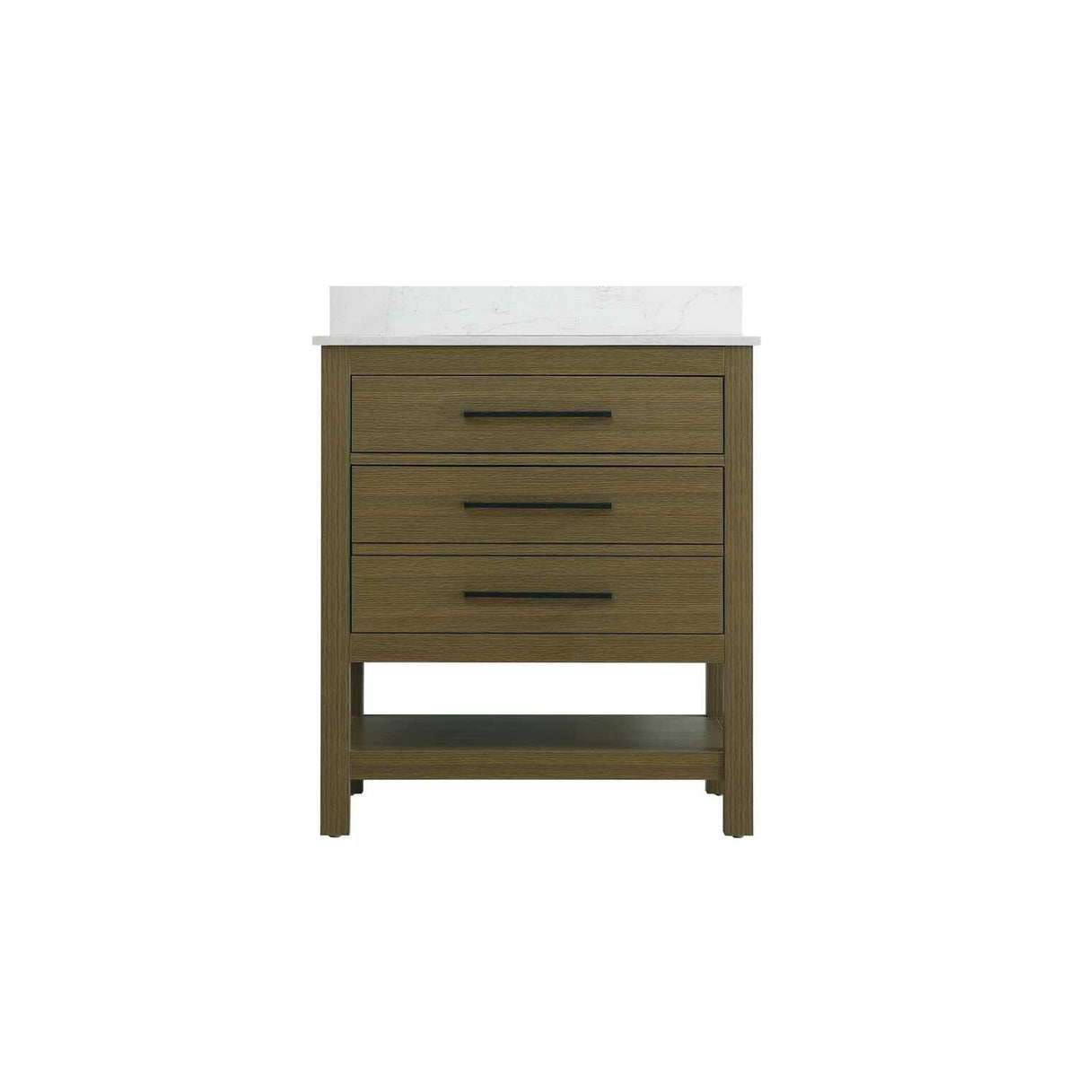 Karson Bathroom Vanity Chestnut Brown by Lighting Design – Wood, Chestnut Brown, Model VF60530MCB-BS