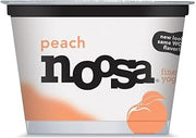 Noosa Peach Finest Yoghurt, 4.5 Ounce -- 6 per case.