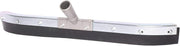 36" Black Buna Blend Floor Squeegee, Rubber Refill