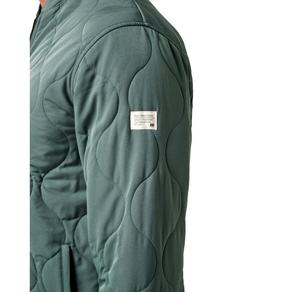 Men's Come What May Balsam Green 2XL by TravisMathew – XX-Large, Polyester Blend, Balsam Green, Model 1MZ293
