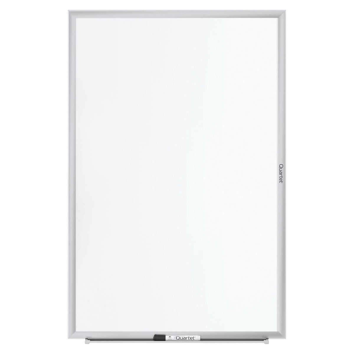Dry Erase White Board 72"W x 48"H Magnetic Whiteboard by Quartet – 72"W x 48"H, Aluminum, Silver, Model SM537
