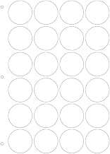 FIFO Plain White Bottle Labels, 24 Each
