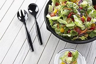 Serving Spoon 10" PP Blk, 72 CS