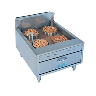 Flat Bottom Funnel Cake Doughnut Fryer by Comstock Castle – Stainless Steel, Model 2923SF