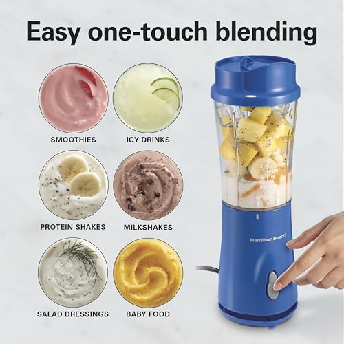 Hamilton Beach Blue / 14 Ounce / Modern Personal Size Blenders