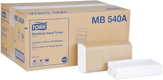 TORK Multifold Hand Towel, White, H2, Universal, 3-Panel