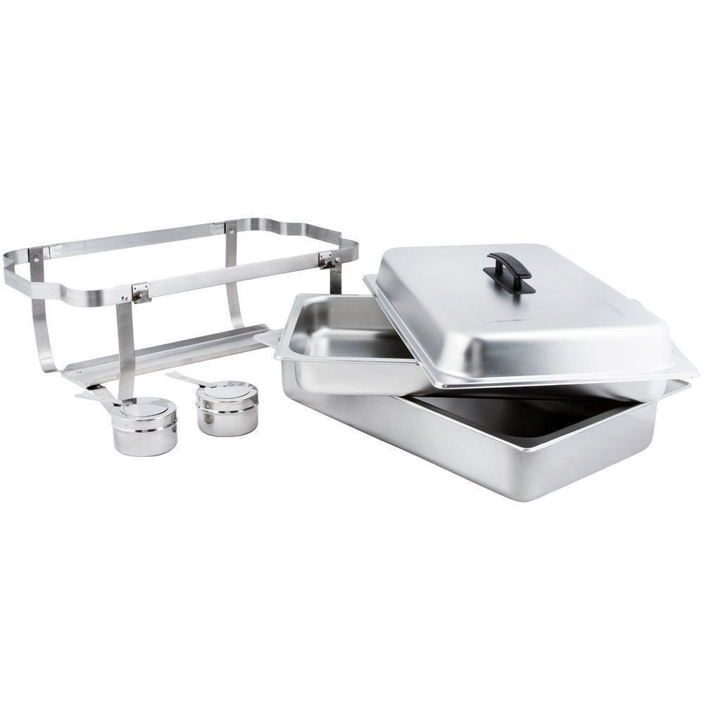 CHAFER 5 PACK CATERING STAINLESS STEEL CHAFER FULL SIZE 8 QT BUFFET by chafer 8 qt – Stainless Steel, Model 8541903672