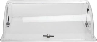 Hubert Full Size Polycarbonate Rolltop Cover 21 1/4"L x 13 1/4"W x 7 1/2"H