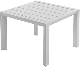 Grosfillex Sunset 20" x 20" Low Table in White
