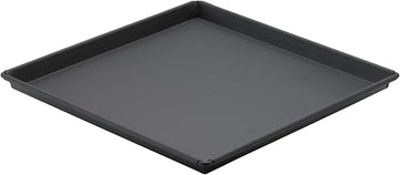 Winco Sicilian Pizza Pans, 16-Inch by 16-Inch,Stainless Steel,Medium